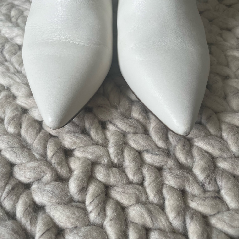 J. Crew Fiona White Leather Boots - Picture 8 of 8